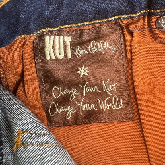 Kut From the Kloth Toothpick Skinny Jeans Women’s Size 10 Petite Dark Wash - Picture 9 of 11